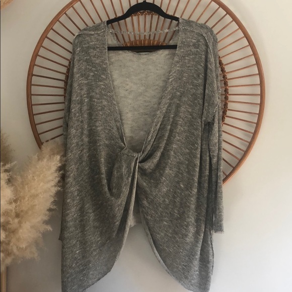 Free People Chasing Your Shadow Hacci Top - Picture 3 of 5